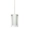 Besa Lighting Pahu 4 Cord Pendant, Clear/Opal, Satin Nickel Finish, 1x5W LED 1XT-C44007-LED-SN - alternate 1